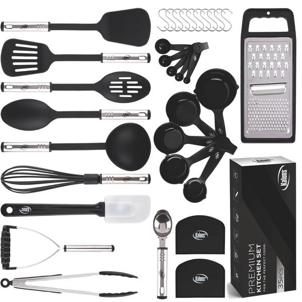 35 Piece Kitchen Utensils Set