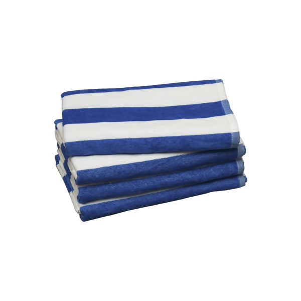 4 Cabana Stripe Beach Towels (4 Colors)