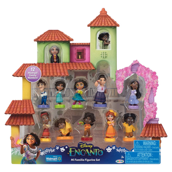 12-Piece Disney Encanto Mi Familia Figurine Doll Playset