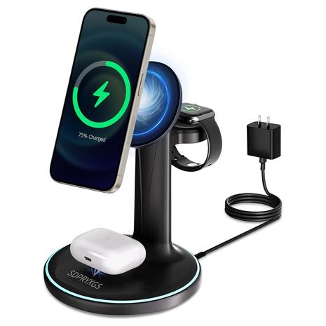 3 in 1 Magnetic Wireless Charger