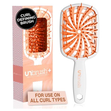 FHI Heat UNbrush Detangler Vented Brush w/ 84 UltraFlex Bristles