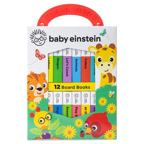 12 Baby Einstein My First Library Board Book Set