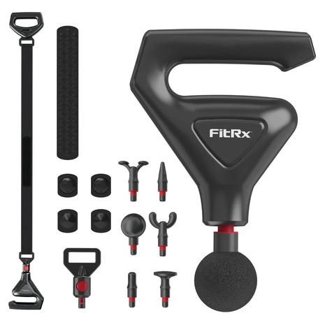 FitRx 2-In-1 Percussion Massage Gun & Vibrating Belt System