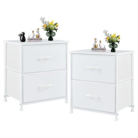 Set Of 2 Nightstands (4 Colors)