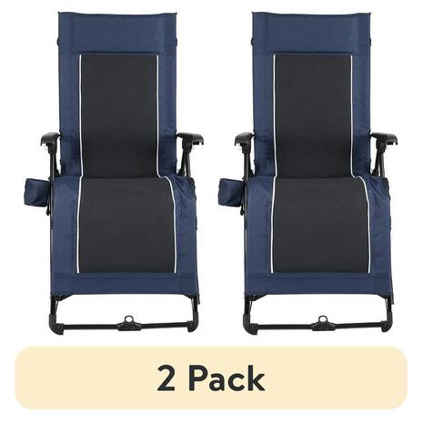 2 Ozark Trail Zero Gravity Lounge Chairs