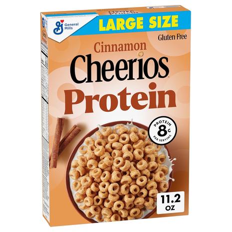 Cheerios Protein Cinnamon Cereal (11oz)