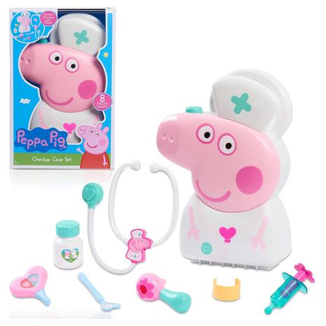 Peppa Pig Checkup Case Set w/ Stethoscope