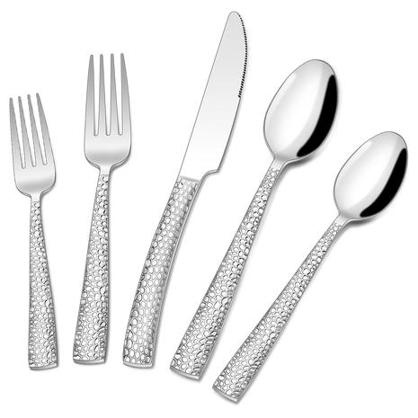 40-Piece Stainless Steel Flatware Set