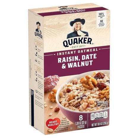 2 Boxes of Quaker Instant Oatmeal