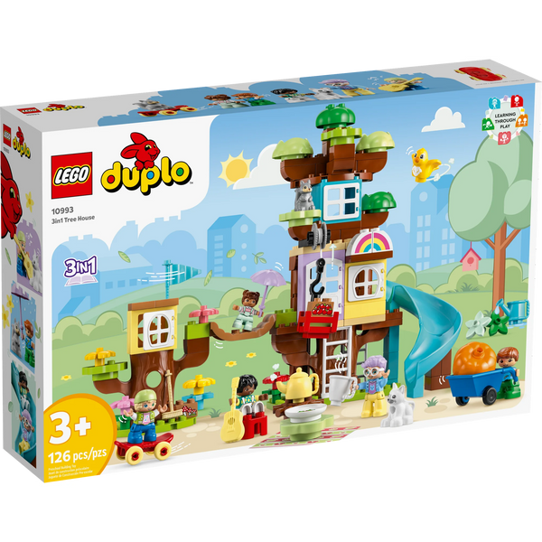 126 Piece Lego Duplo 3in1 Tree House + $15 Walmart Cash