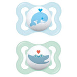 2-Pack MAM Infant Mini Air Pacifiers