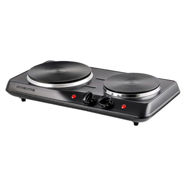 OVENTE Electric Countertop Double Burner 1700W Cooktop