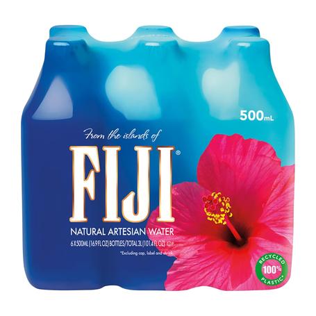 6-Pack FIJI Natural Artesian Bottled Water