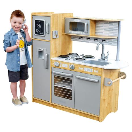 KidKraft Uptown Natural Wooden Play Kitchen