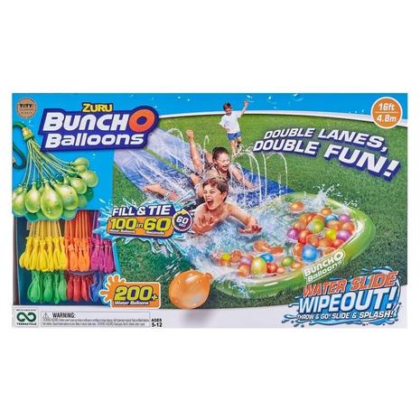 Bunch O Balloons Water Slide Wipeout