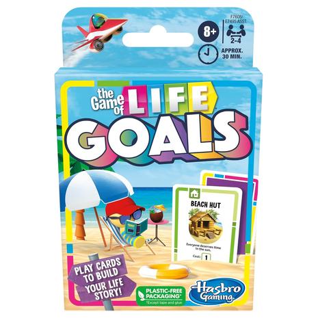 Hasbro The Game of Life Goals Card Game