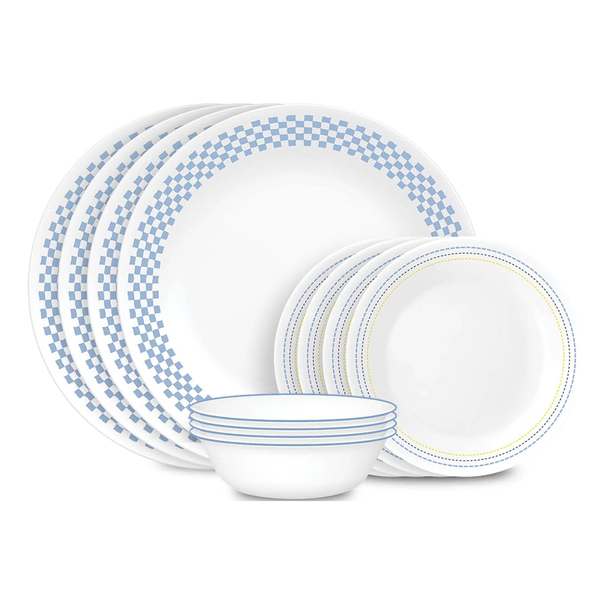 12-Piece Corelle Amelia Dinnerware Set