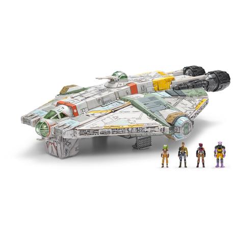 Star Wars Micro Galaxy Ghost 15" Vehicle w/Motion-Activated Lights, Sounds