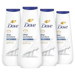 4 Bottles Of Dove Body Wash Deep Moisture