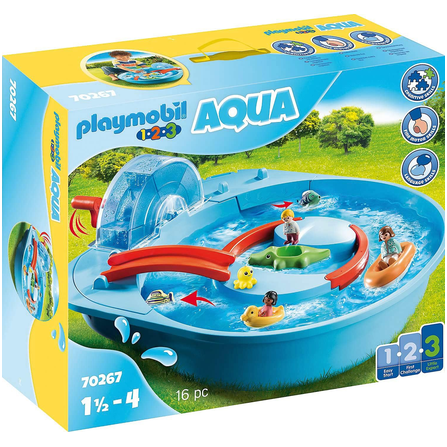 Playmobil 1.2.3 Aqua Splish Splash Water Park