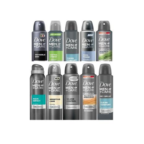 10-Pack Dove Anti-Perspirant Variety Pack Spray (5oz)