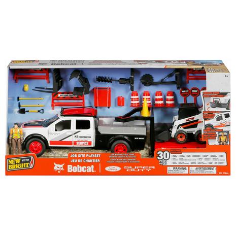 30-Piece Job Site Playset With Ford Super Duty Truck