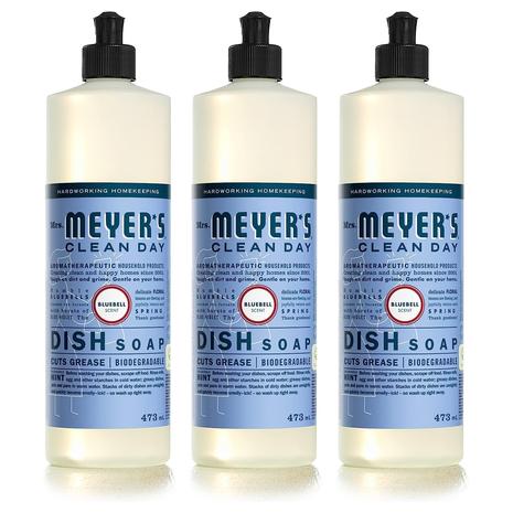 3-Pack Mrs. Meyer’s Liquid Dish Soap