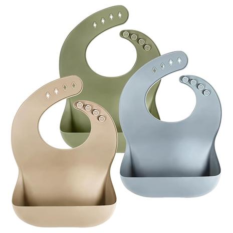 3 Silicone Baby Bibs