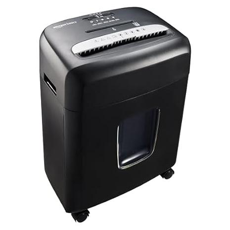 8-Sheet Amazon Basics Micro Cut Paper Shredder w/ CD & Credit Card Shredding