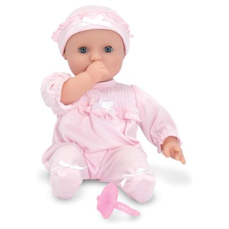 12" Melissa & Doug Mine to Love Jenna Soft Body Baby Doll