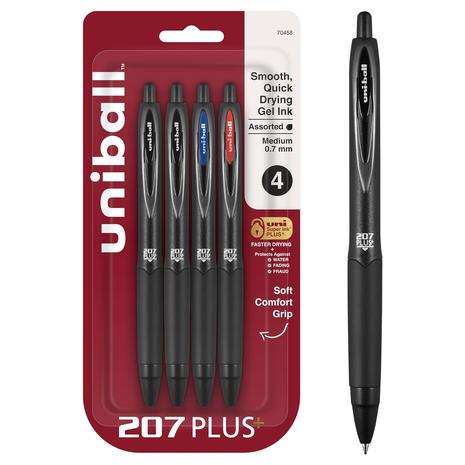 4-Pack Uniball Gel Pens