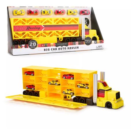 FAO Schwarz Ultimate Truck & Race Car Hauler