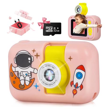 Kids Camera with 32GB SD Card