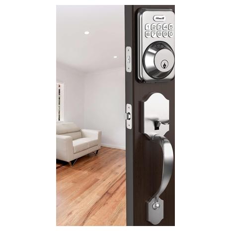 Electronic Keypad Deadbolt Door Lock with Two Handles