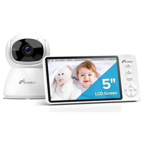 Baby Monitor With Camera, Audio & Night Vision