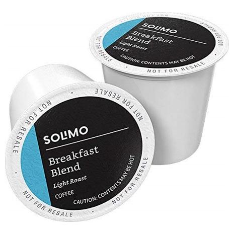 100 Amazon Brand Solimo K-Cup Coffee Pods