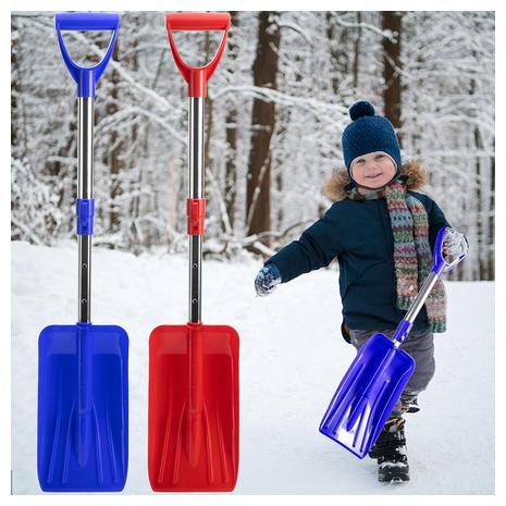 2 Adjustable Kids Snow Shovels