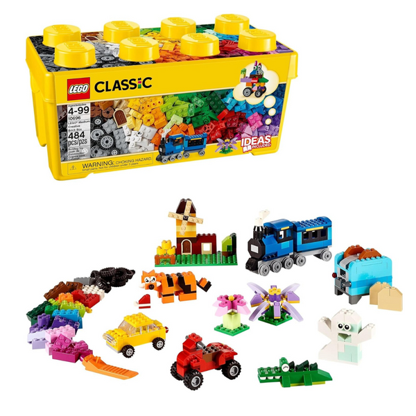 484-Pieces LEGO Classic Medium Creative Brick Box