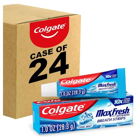 24-Pack Colgate Max Fresh With Mini Breath Strips