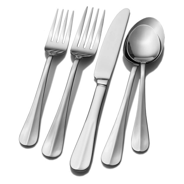 Pfaltzgraff Everyday Simplicity 53-Piece Stainless Steel Flatware Set