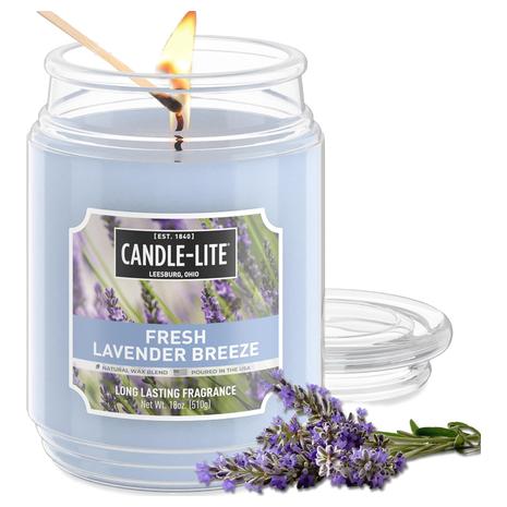 Candle-Lite Single-Wick Aromatherapy Scented Candles (18oz)