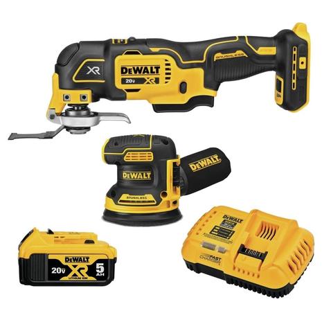 Dewalt 20V Max Cordless Orbital Sander & Oscillating Tool w/ Battery & Charger