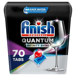 70-Ct Finish Quantum Infinity Shine Dishwasher Detergent Tabs