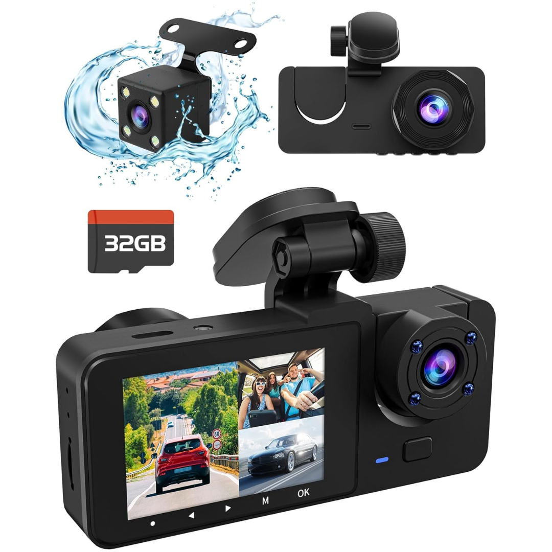 Front and Rear 4K Dash Cam