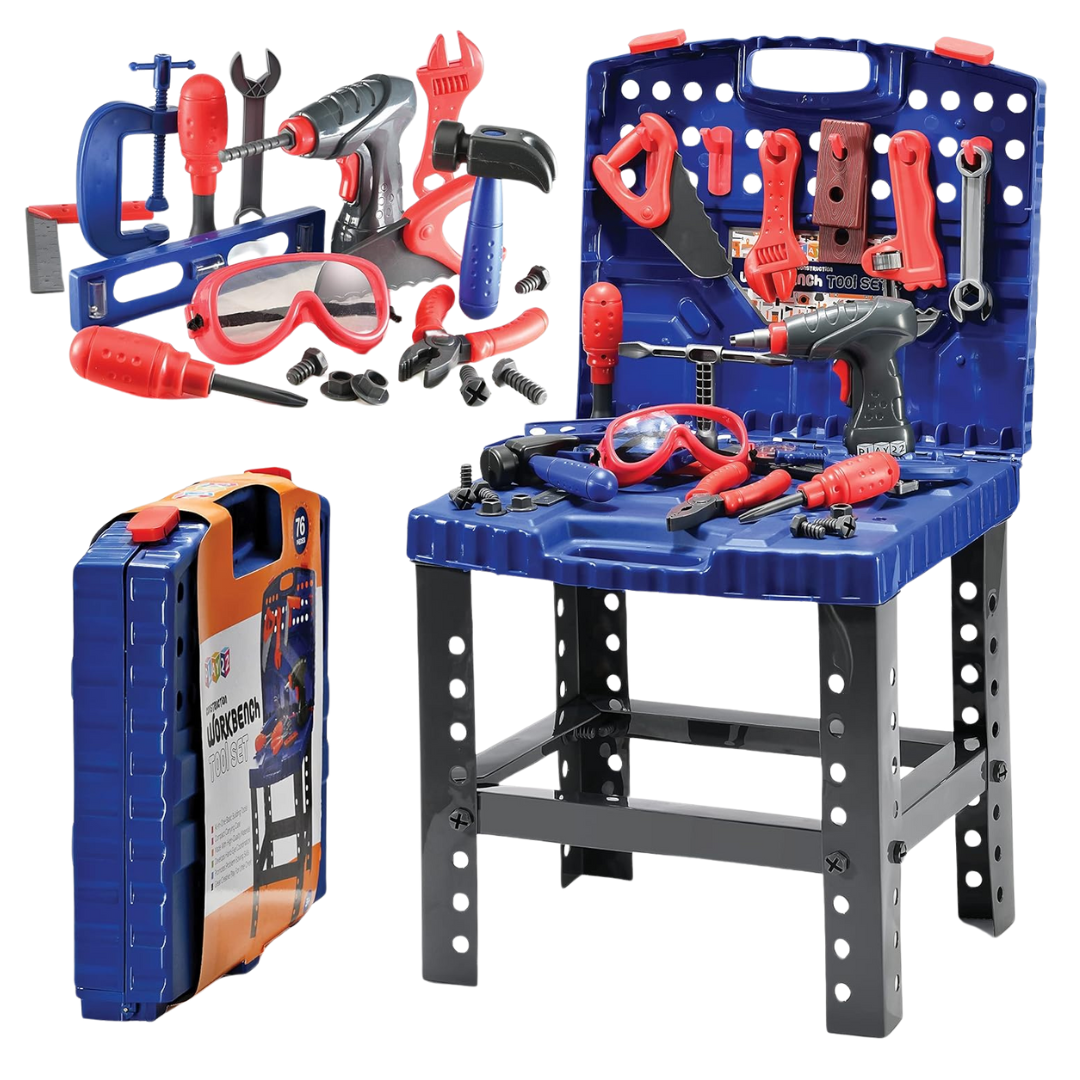 76 Piece Kids Tool Set