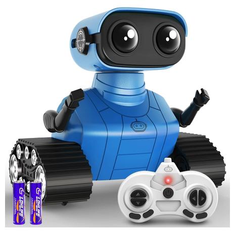 Rechargeable Remote Control Emo Robots w/ Auto-Demonstration