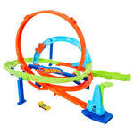 Hot Wheels Toy Car Action Loop Cyclone Challenge Playset