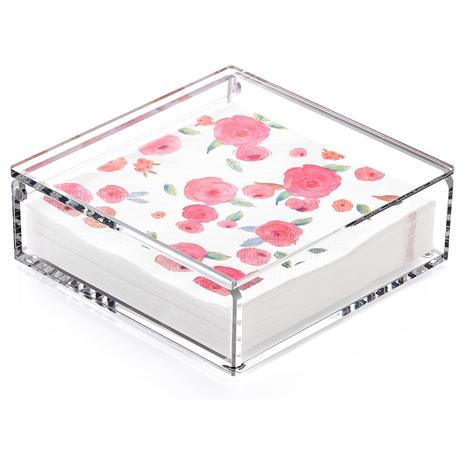 Acrylic Flat Luncheon Napkin Holder