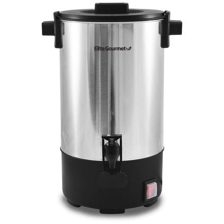 Elite Gourmet Maxi-Matic 30 Cup Stainless Steel Urn