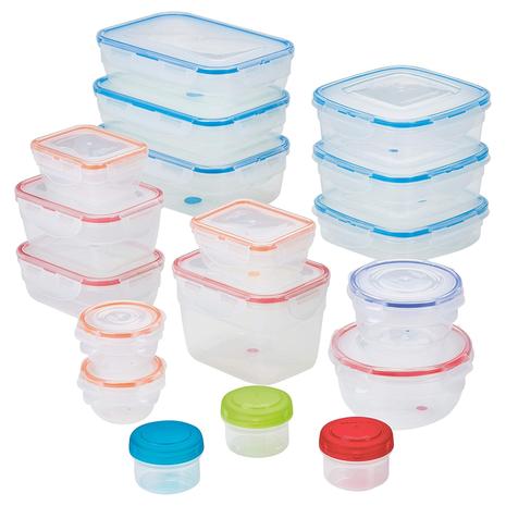 36-Piece Food Storage Containers With Lids